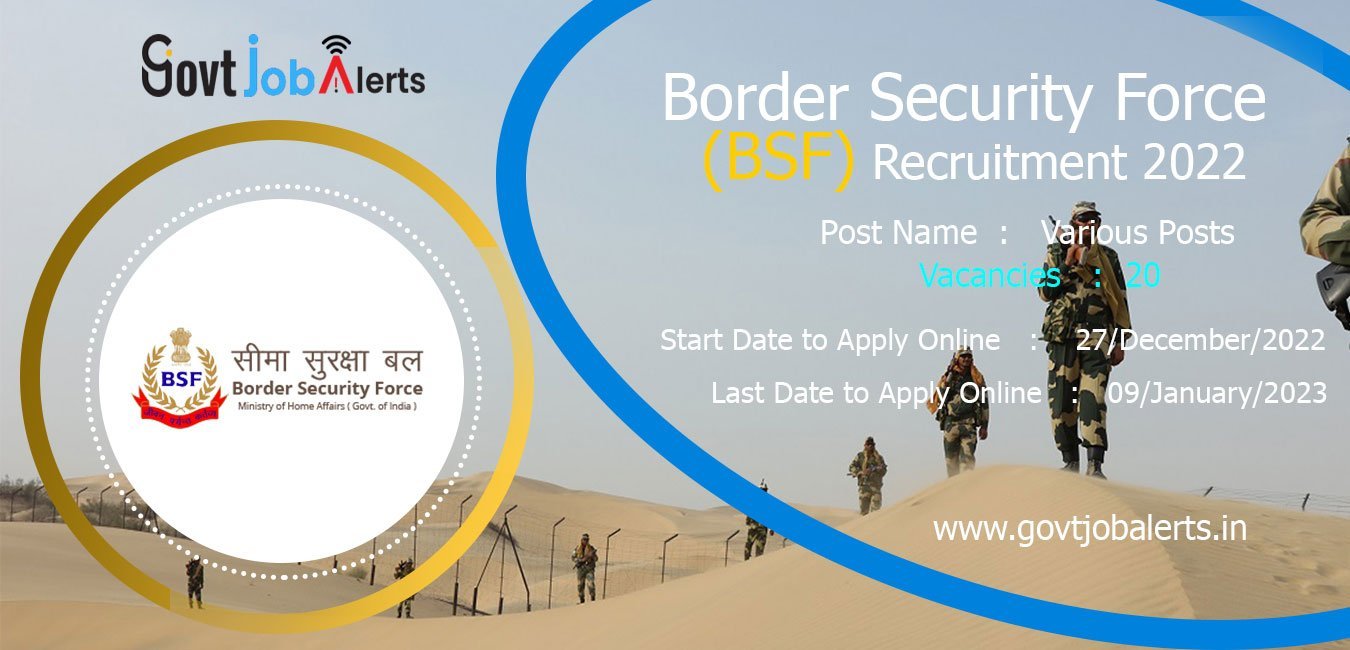 Border Security Force BSF Recruitment
