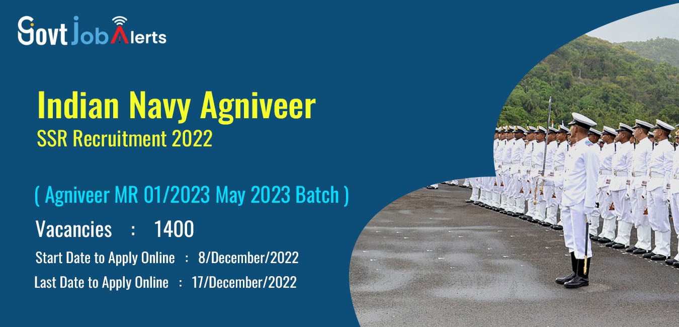 India navy agniveer ssr 2022