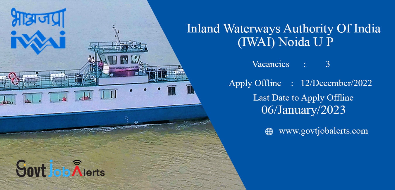 Inland Waterways Authority of India (IWAI) Noida U P