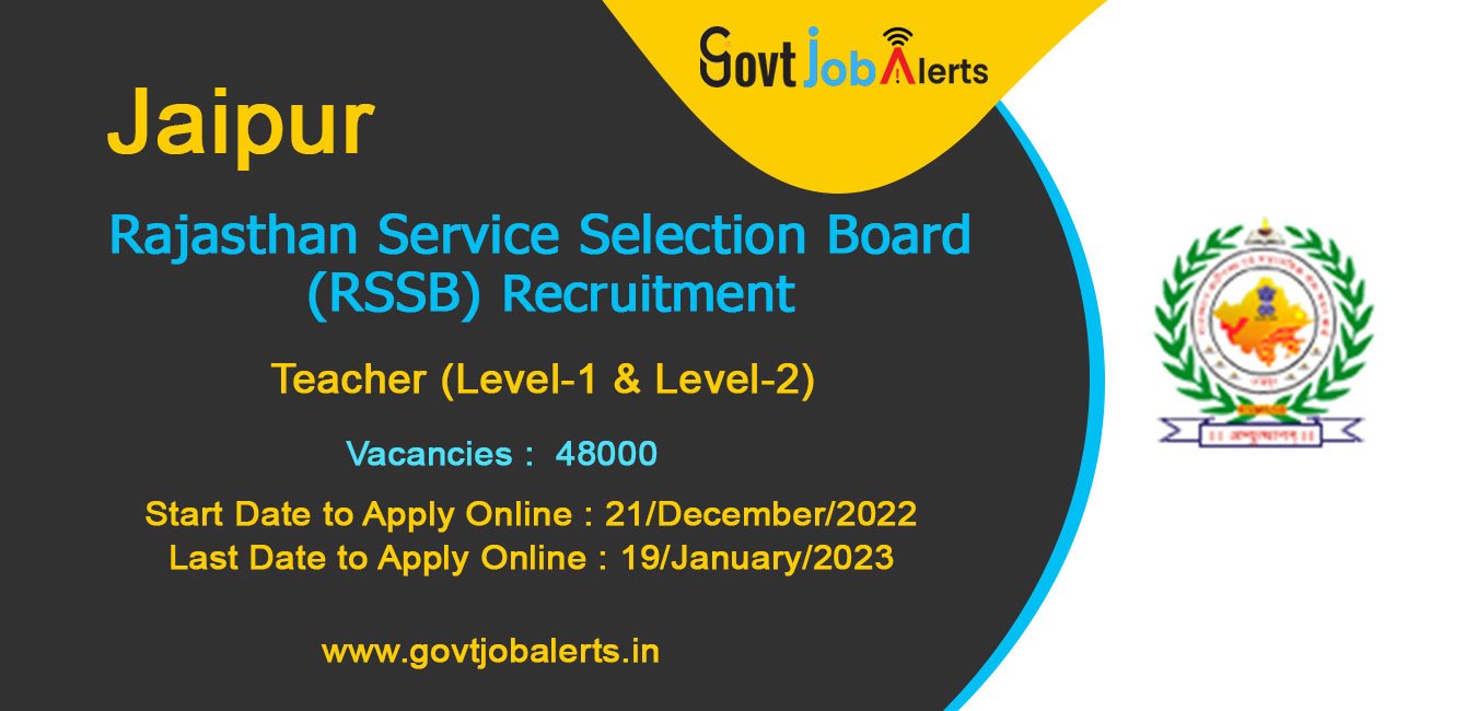 Rajasthan Service Selection Board RSSB Jaipur