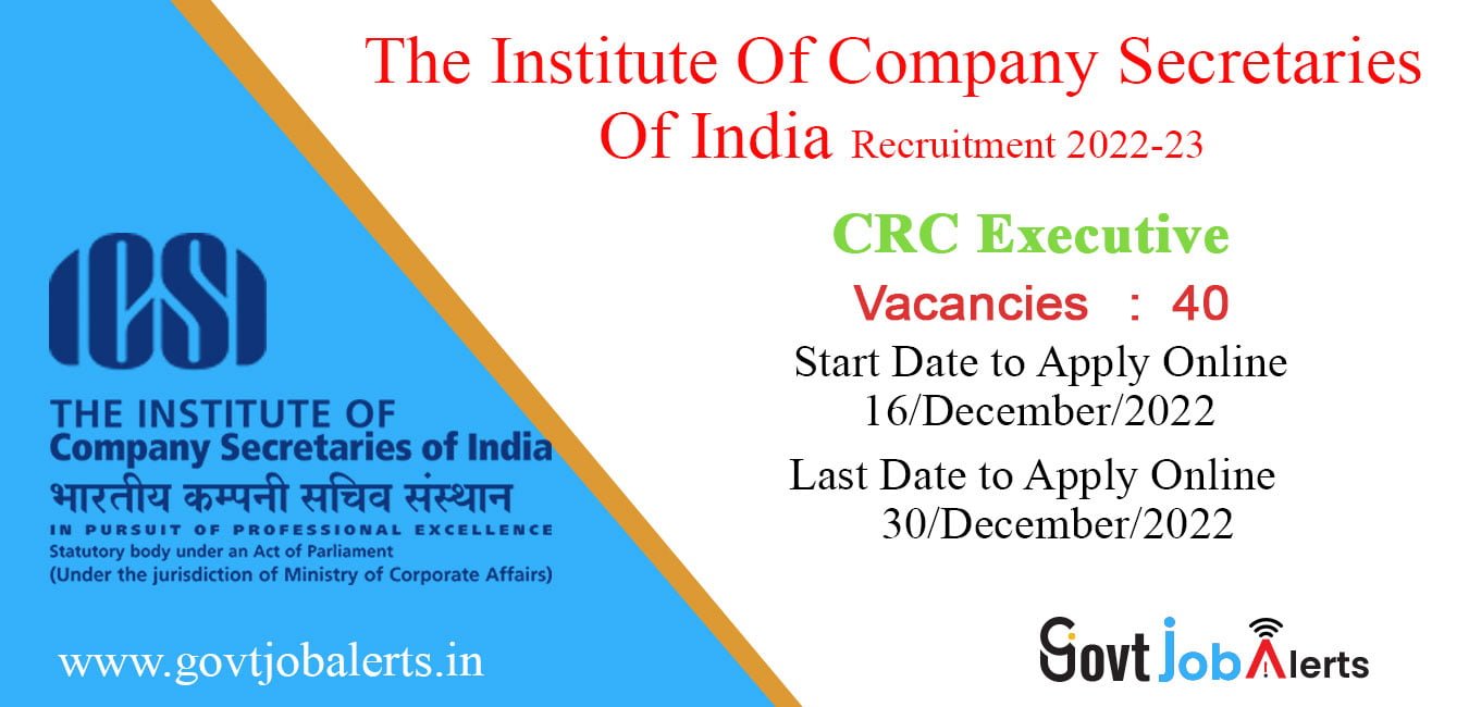 The Institute of Company Secretaries of India ICSI