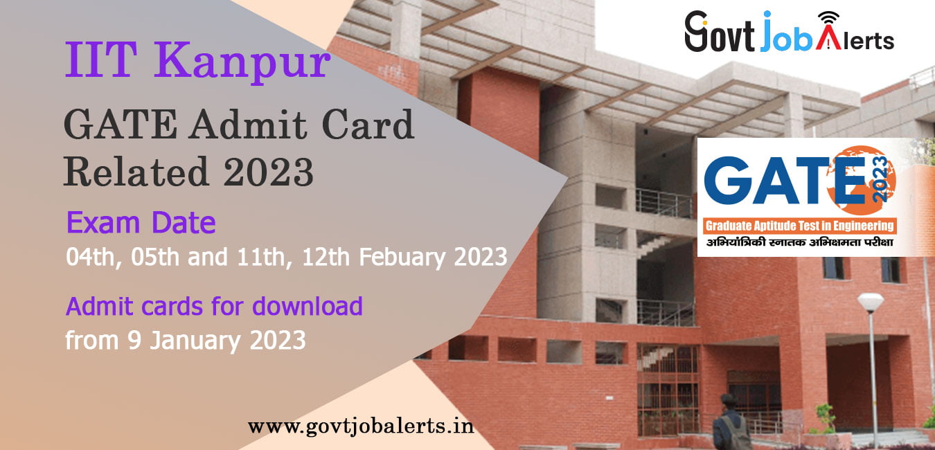 GATE Admit Card Related2023