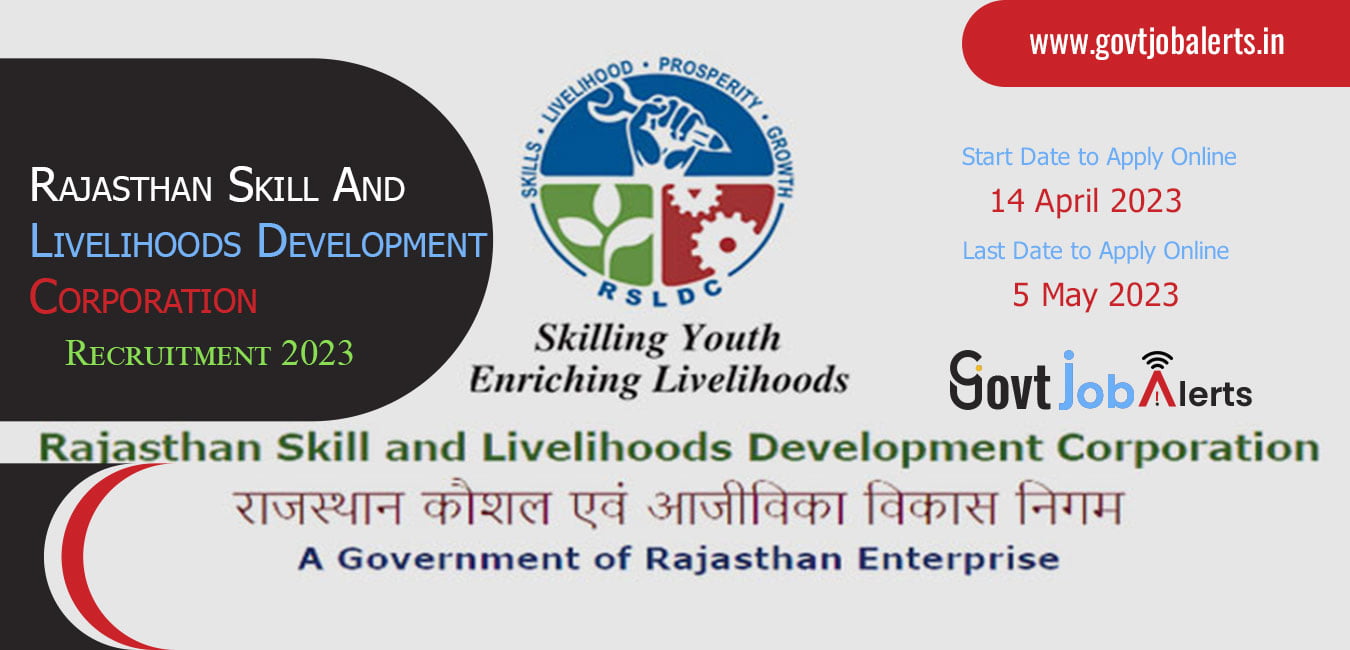 Rajasthan Skill And Livelihoods Development Corporation RSLDC