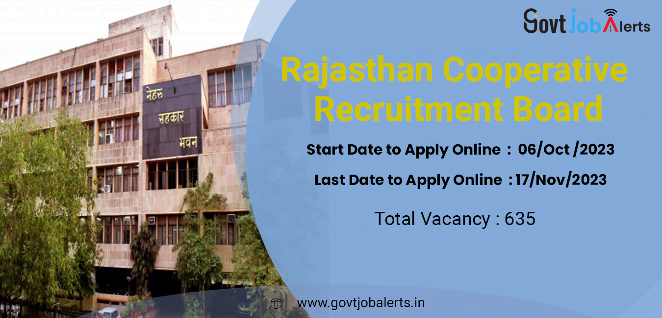 rajasthan cooperative recruitment board jaipur