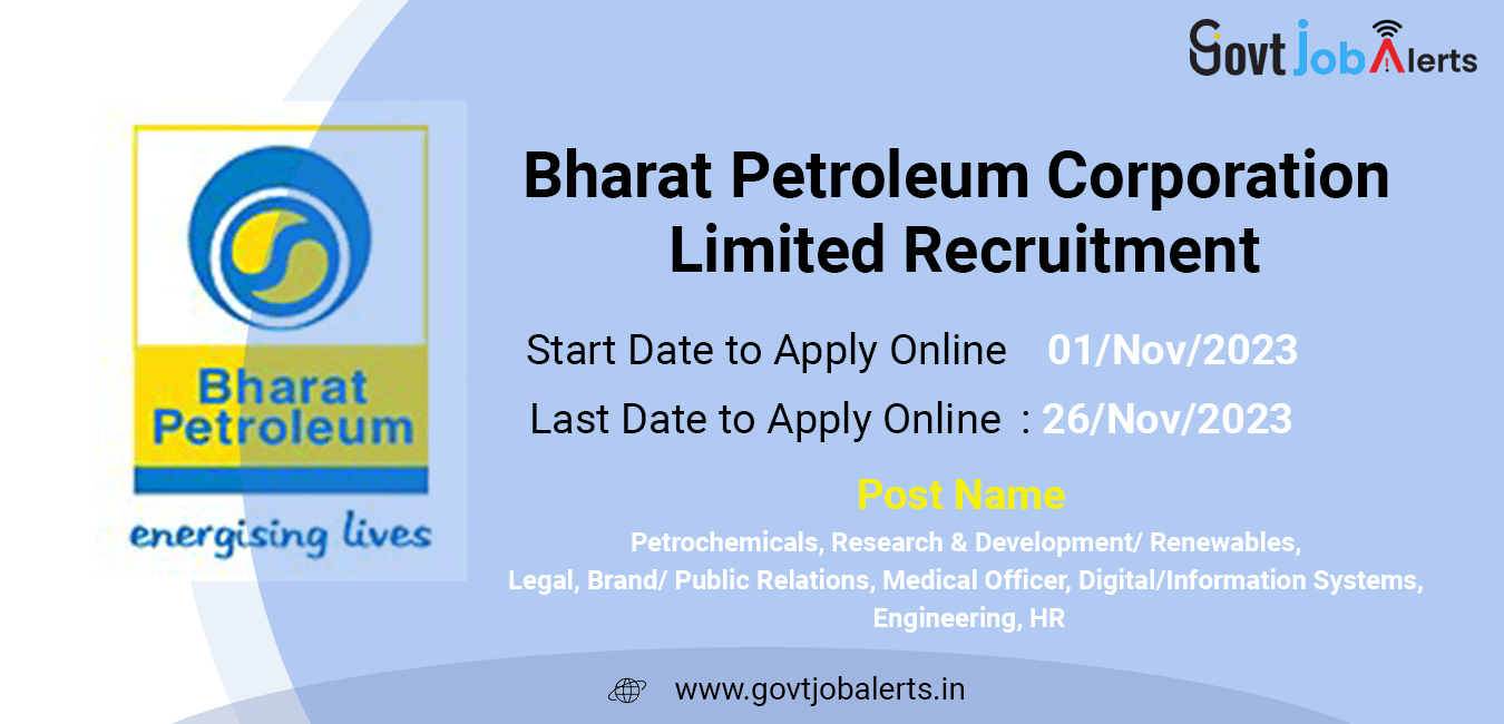 Bharat Petroleum Corporation Limited Recruitment