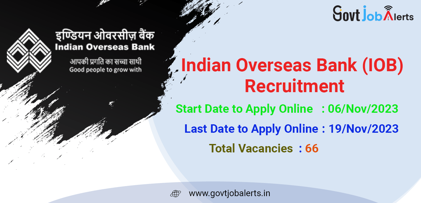 Indian Overseas Bank(IOB) Recruitment